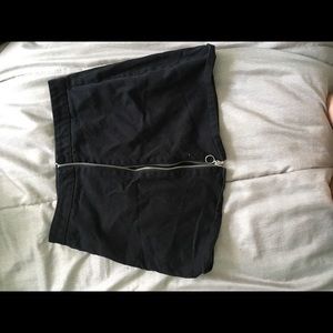 Zip up skirt